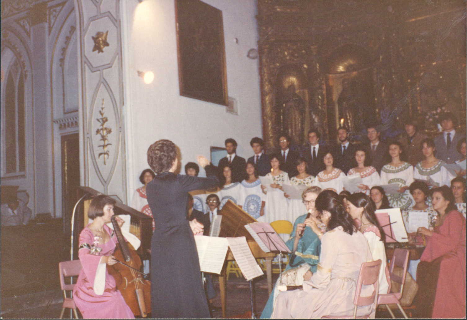 Coro en la iglesia de San Ignacio