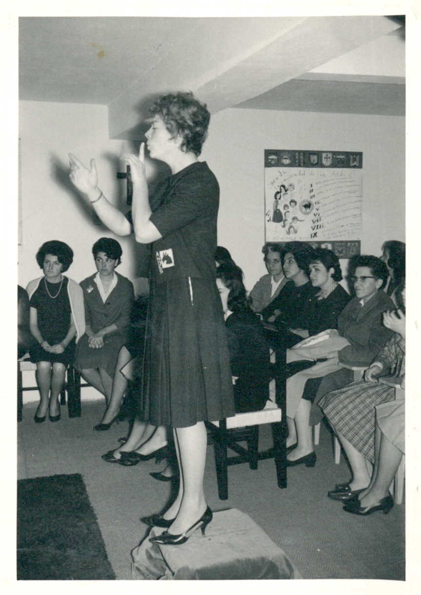 Amalia Samper, directora del Coro Uniandes