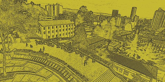 Panorámica de campus Uniandino