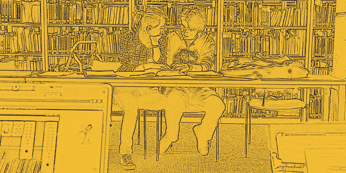 estudiantes estudiando