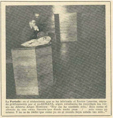 “El rector LASERNA: “Hoy me he quedado solo”, dando cuenta de los conflictos en varias facultades. La revista Semana (No. 696 del 5 al 11 de mayo de 1960) 