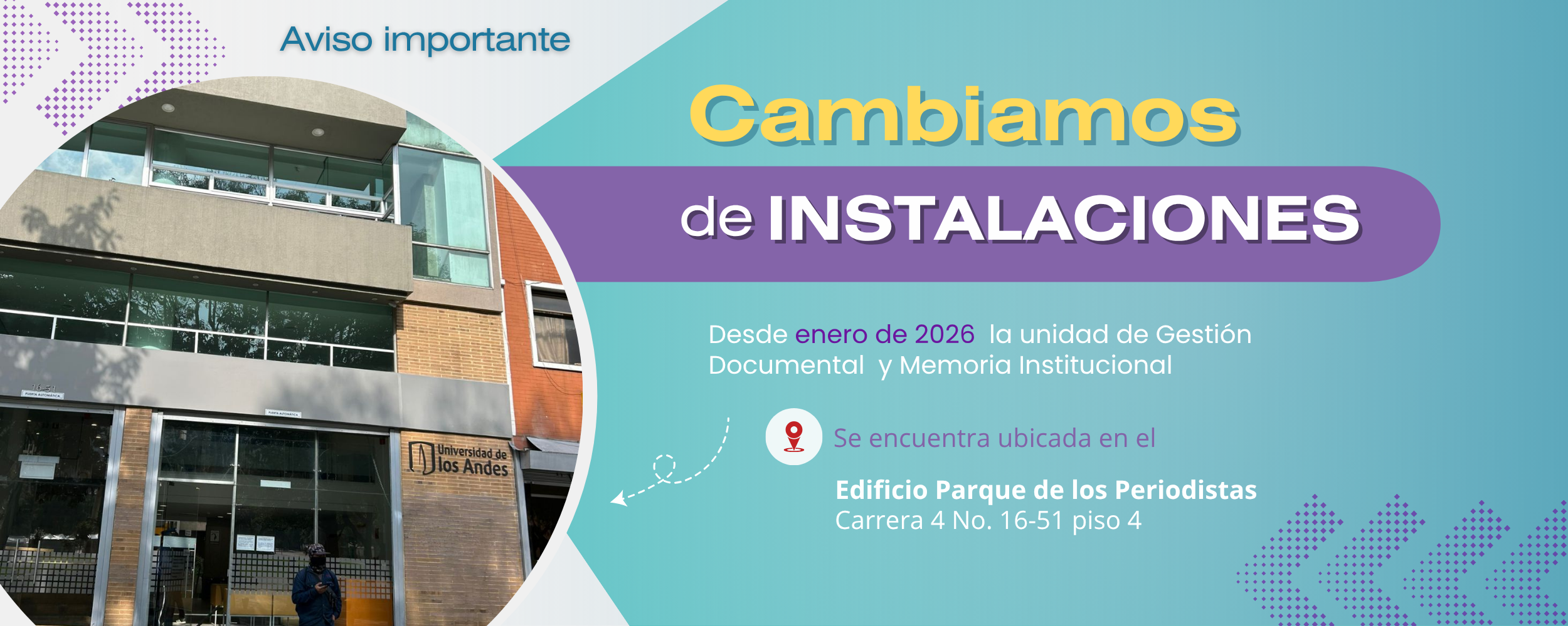 Nueva ubicación