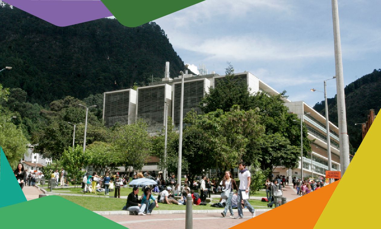 fotografía del campus uniandes