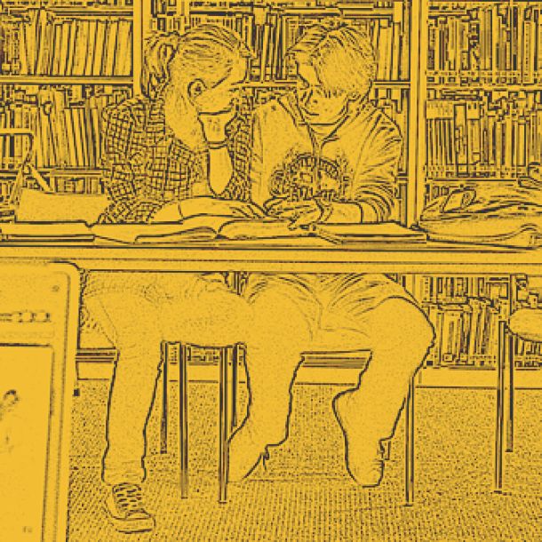 estudiantes estudiando