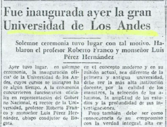 Artículo periodico El Siglo, 25 de abril 1949