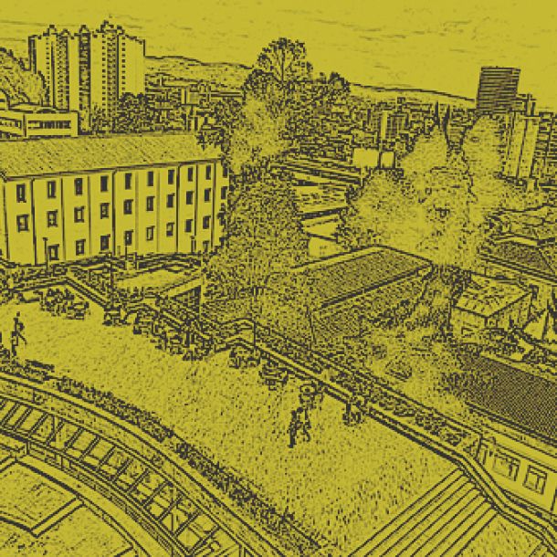 Panorámica de campus Uniandino